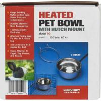 Stainless Heated Water Bowl