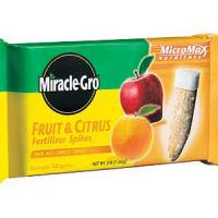 Miracle Gro Fruit and Citrus Spikes