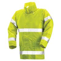 PVC Yellow Rain Jacket