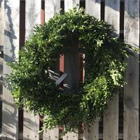 Double Faced Boxwood Wreath