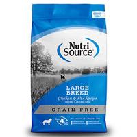 NutriSource Adult Large Breed Grain Free Chicken and Pea