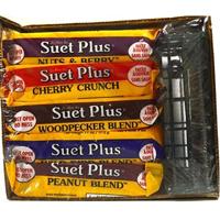 Suet Plus 5 Pack with Feeder